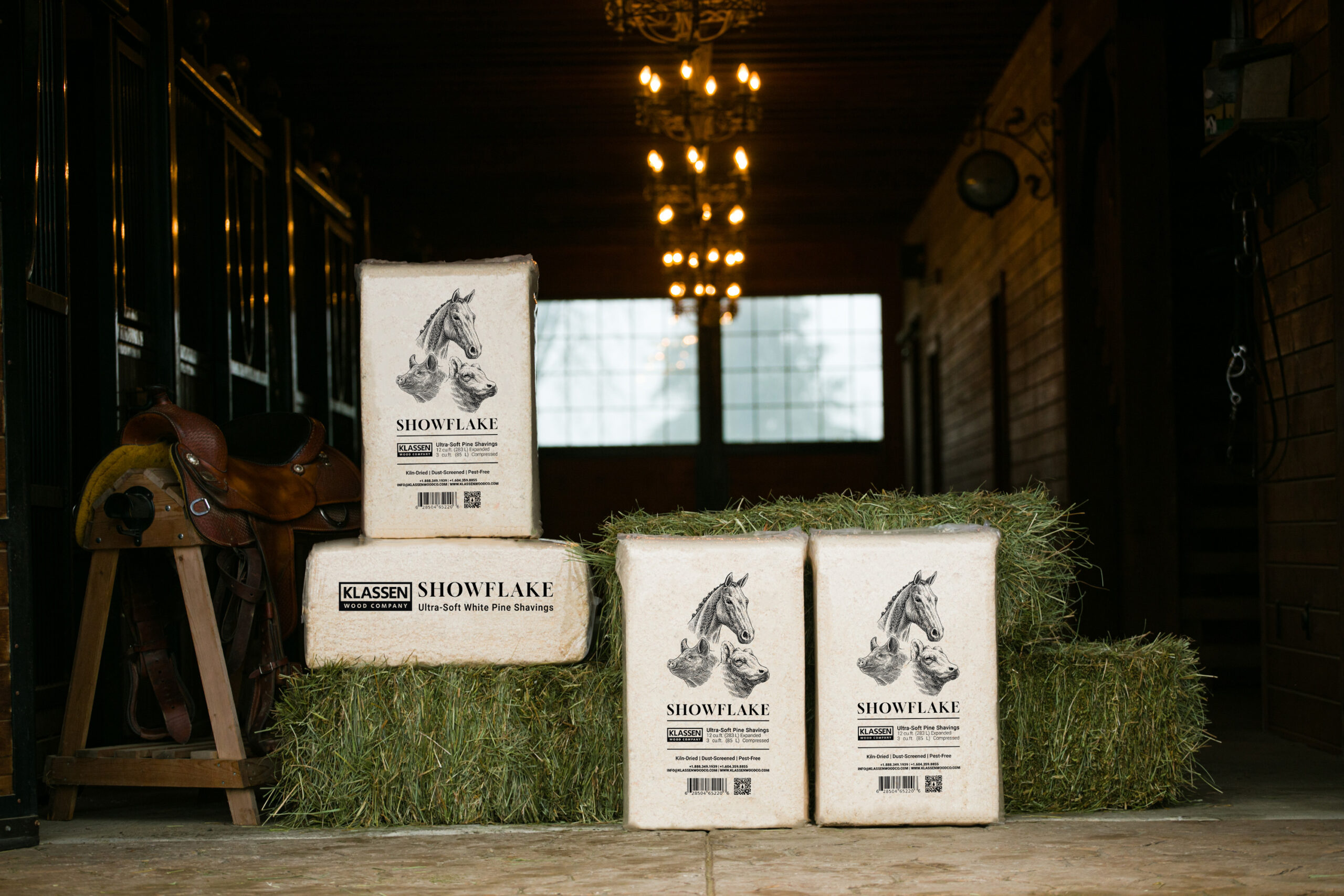 Showflake Ultra-Soft White Pine Shavings- (Coming Soon) - Three Bars