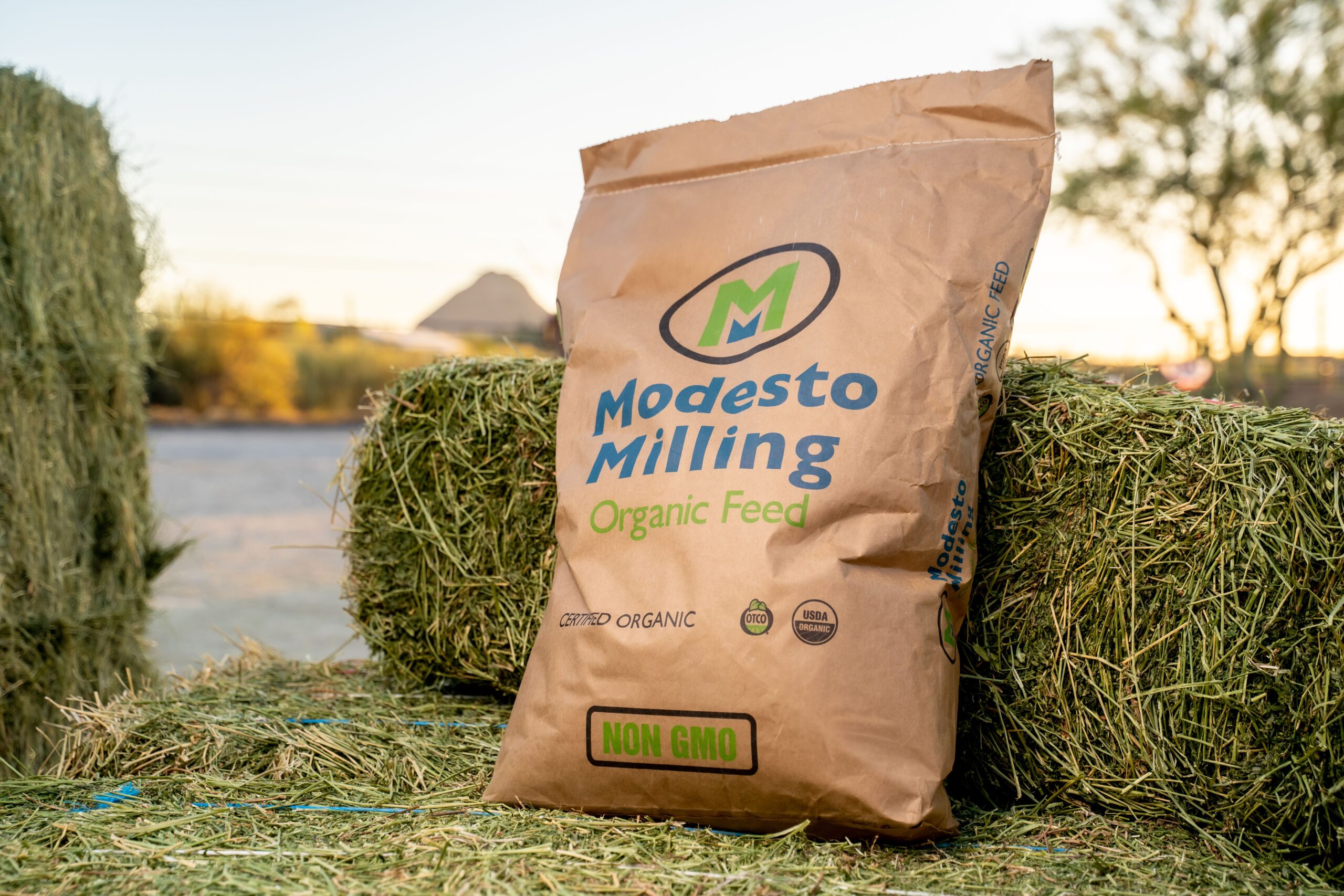 Modesto Milling Organic Goat Dairy Pellet Three Bars