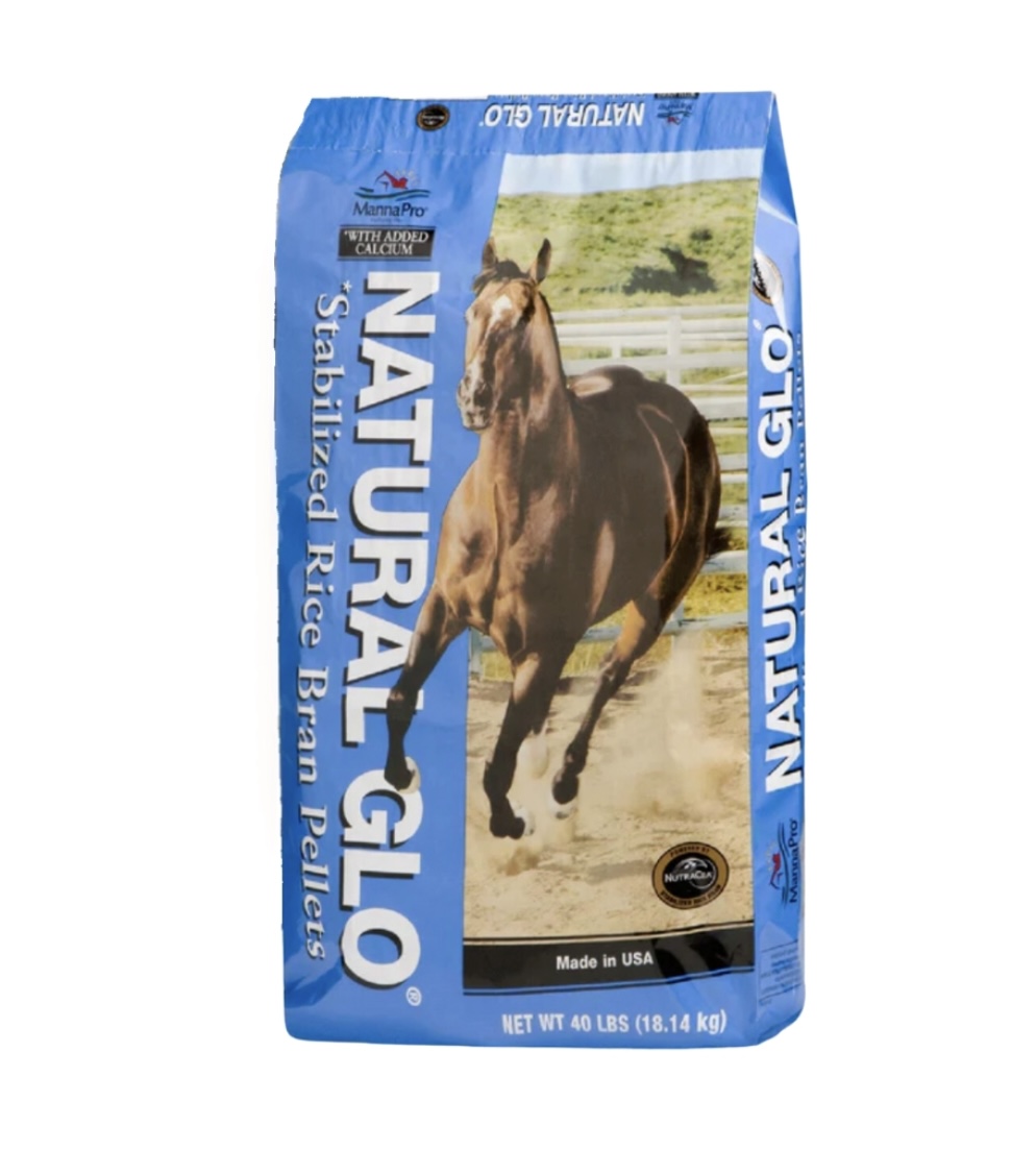 Natural Glo Stabilized Rice Bran Pellets - Three Bars