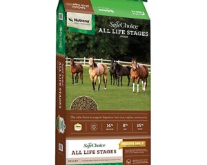 Nutrena SafeChoice All Life Stages Horse Feed, 50lb