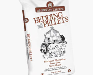 Americas Choice Pelleted Bedding 40lb. 1.0 cu. Ft.  (Brown & White Bag)